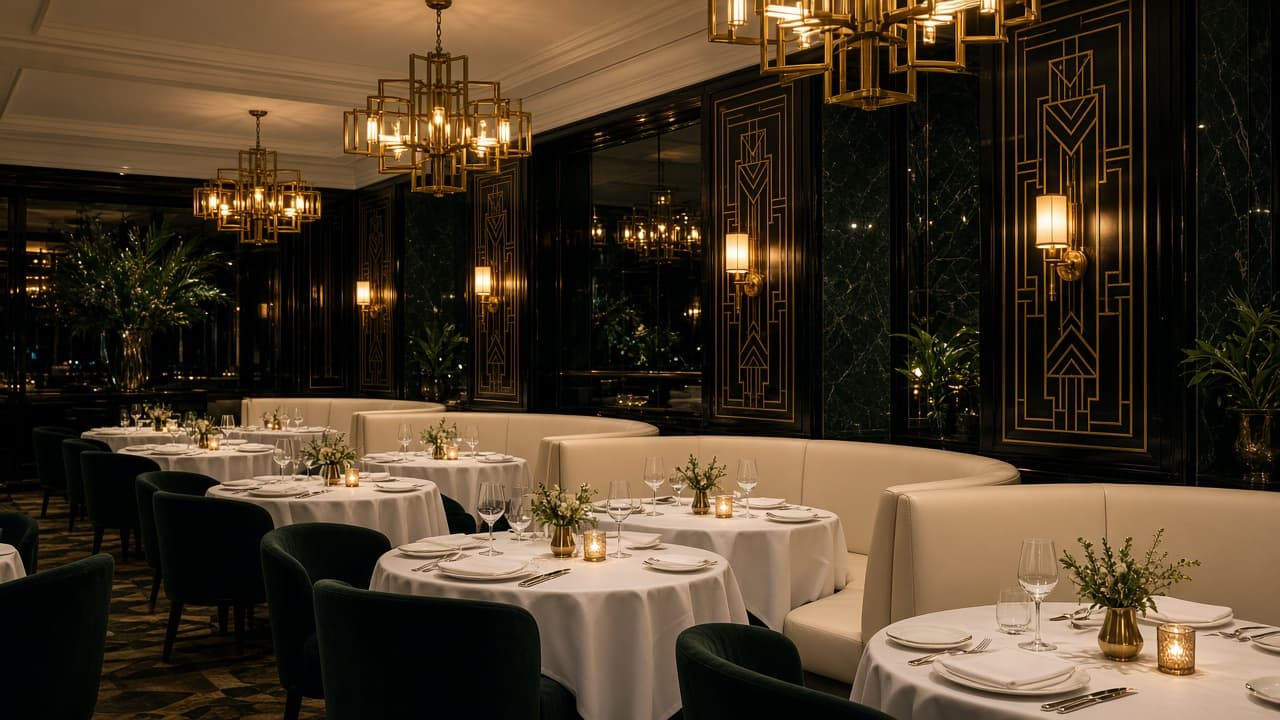 The Belgrave Room signature restaurant