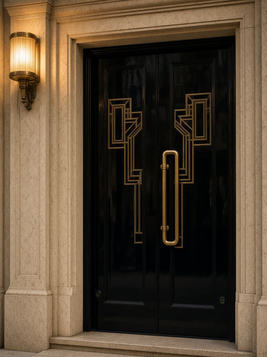 Arrival by the door